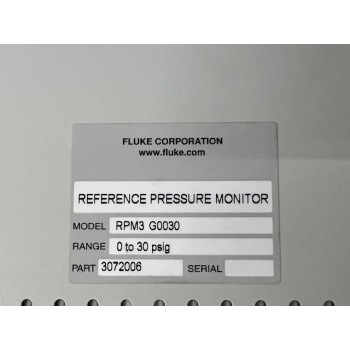 Fluke DHI RPM3 G0030 Multi-Range Reference Pressure Monitor